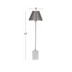 Bassett Mirror Silver White Table Lamp-2
