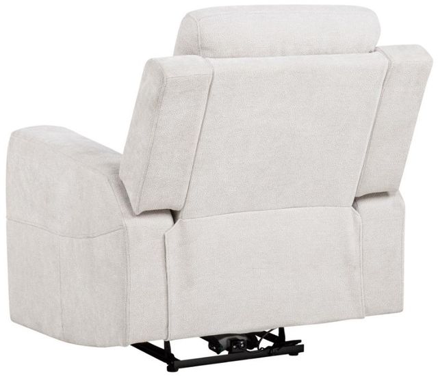 Coaster® Kennett Ivory Upholstered Power Recliner-4