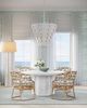 Currey & Company Tulum White Extra Large Chandelier-5
