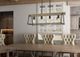 Cal® Lighting & Accessories Lockport Black/Taupe Island Chandelier-1