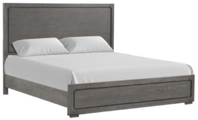 Furniture of America® Crowthorne 4-Piece Warm Gray Queen Bedroom Set-1