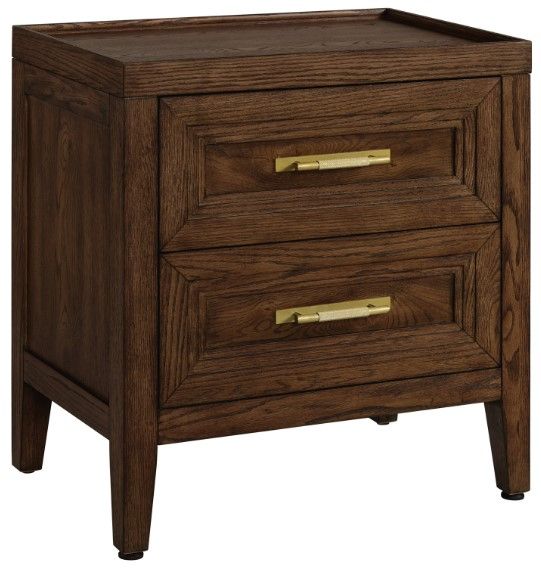 Intercon Marlow Beautiful Sable Nightstand-0