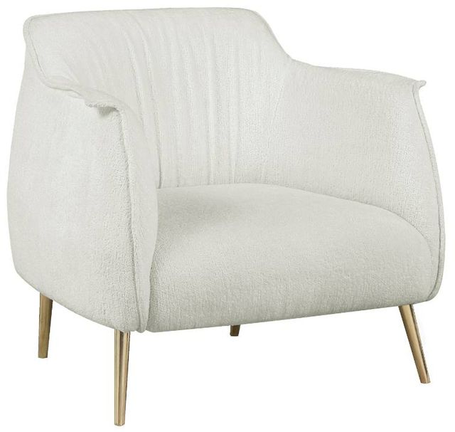 Homelegance® Rachel White Accent Chair-0