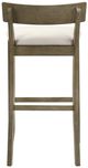 Armen Living Merie Putty Brown/White Barstool-4