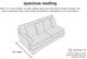 Signature Design by Ashley® Lindyn 5-Piece Ivory L-Shape Sectional-3
