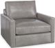Century® Century Leather Great Room Swivel Chair-0