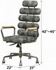 ACME Furniture Calan Vintage Black Leather Office Chair-3