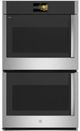 GE Profile™ 30" Smart Built In Convection Stainless Steel Double Wall Oven-0