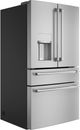 Café™ 36" 27.8 Cu. Ft. ENERGY STAR® Stainless Steel 4-Door French Door Refrigerator-3