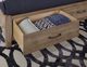 Artisan & Post by Vaughan-Bassett Cool Rustic Stone Gray Queen Storage Panel Bed-2
