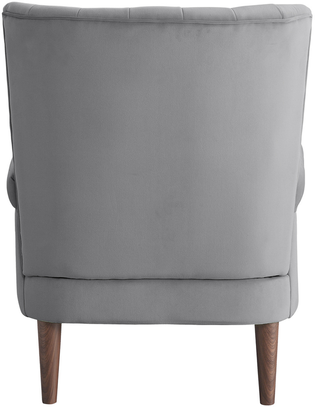 Mazin Furniture Urielle Dark Gray Upholstered Accent Chair-3
