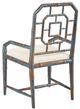 Furniture Classics Lahara Mid-Tone Blue Dining Arm Chair-2