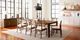 Bassett® Furniture Origins Spence Carbon Dining Chair with Nomad Cream Upholstered Seat-5
