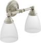 Moen® Brantford™ Brushed Nickel Two Globe Bath Light-0