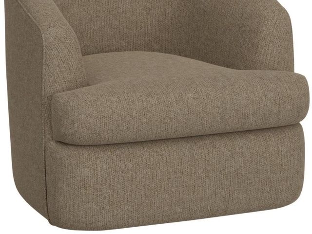 International Furniture Direct Tumbi Brown Swivel Accent Chair-1