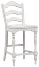 Liberty Furniture Magnolia Manor 5-Piece Antique White/Weathered Bark Gathering Table Set-3