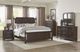 Mazin Furniture Cardano Driftwood Charcoal Queen Low Post Bed-3