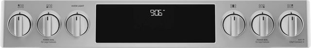 GE Profile™ 30" Fingerprint Resistant Stainless Steel Smart Slide In Gas Convection Range-4