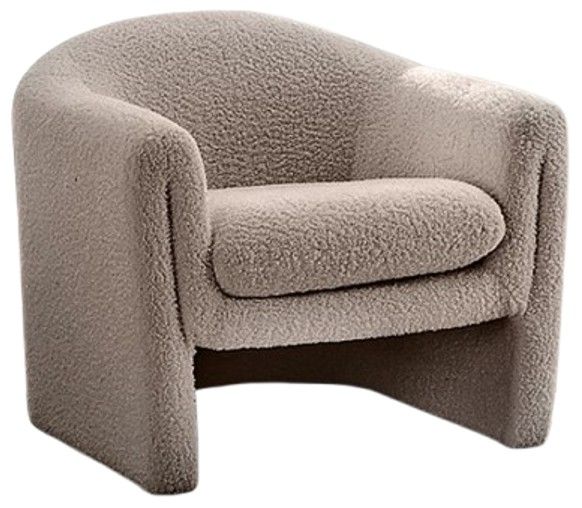 Furniture of America® Bedale Mushroom Accent Chair-0