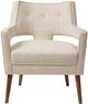 Olliix by Madison Park Cream Palmer Accent Chair-0