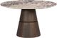 Four Hands Lino Calacatta Viola Marble Top Dining Table with Espresso Oak-0
