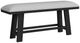 Elements International Transcend Charcoal/Light Gray Counter Bench-0