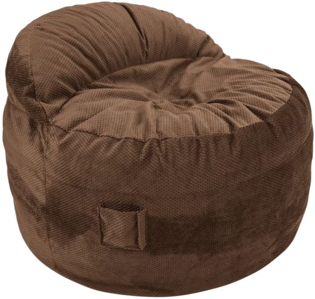 CordaRoy's® Nest Espresso Chenille Full Bean Bag Chair-0