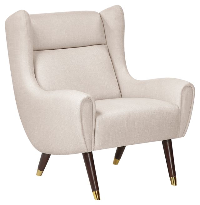 Homelegance® Greta Beige Accent Chair-0