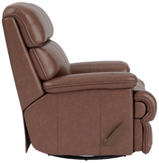 Flexsteel® Customizable Geneva Manual Swivel Gliding Recliner-2