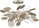 Currey & Company Lunaria Silver Semi-Flush Mount-3
