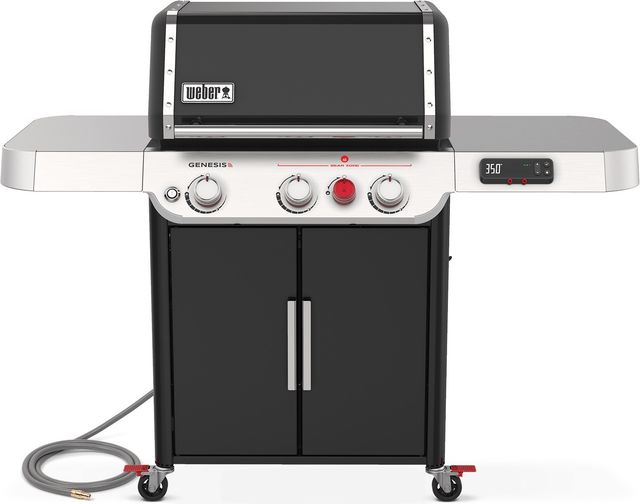 Weber® Genesis 62" Black Smart NG Smart Freestanding Grill-0