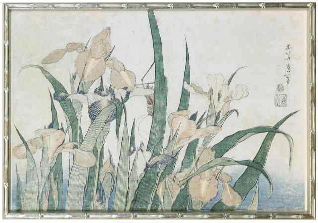 Stylecraft King Fisher with Irises Wall Art-0
