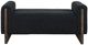 Sunny Designs™ Malibu Black/Weathered Rum Bench-3