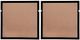 A & B Home Elos 2-Piece Green/Ivory Velvet Stone Shadow Boxes Wall Decor Set-1