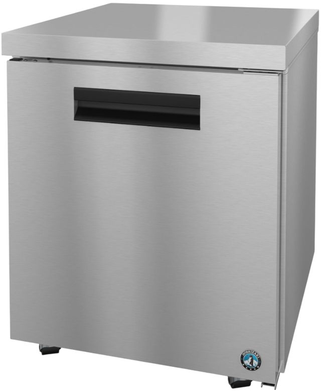 Hoshizaki Steelheart® 27" 6.21 Cu. Ft. Stainless Steel Low Profile Undercounter Refrigerator-1
