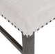 Jofran Inc. Willow Creek Chocolate Brown Dining Bench-3