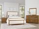 Artisan & Post by Vaughan-Bassett Crafted Cherry Bedroom by Ben & Erin Napier Medium/White King Panel Bed-1