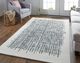 Feizy Maddox Charcoal/Ivory 5' x 8' Rug-5