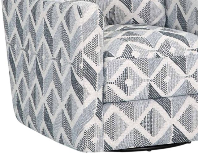 Franklin™ Laken Crossfire Lake Swivel Accent Chair-2
