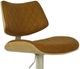 Armen Living Leland 3-Piece Camel/Oak Barstool Set-4