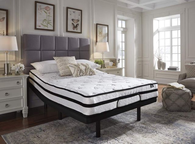 Sierra Sleep® by Ashley® Chime 2-Piece 8" Innerspring and Good Adjustable Base King Mattress Set-3