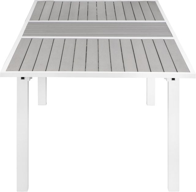 Meridian Furniture Nizuc Grey Polywood Outdoor Patio Extendable Dining Table-3