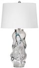 Bassett Mirror Merrick White Table Lamp-0