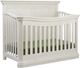 EA Baby Vista Elite Brushed Ivory Flat Top Crib-0