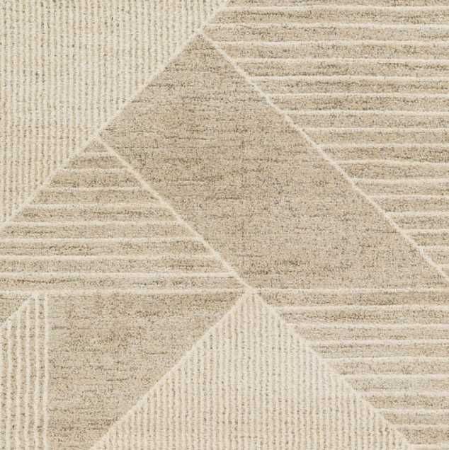 Surya Gavic Beige/White 4'x6' Area Rug-1