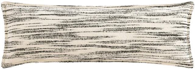 HiEnd Accents Cosmo Black/Ivory Lumbar Pillow-0