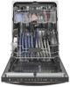 GE® 24" Black Slate Built In Dishwasher-2