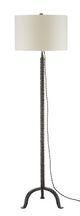 Currey & Company Sandro Dark Antique Nickel Floor Lamp-1