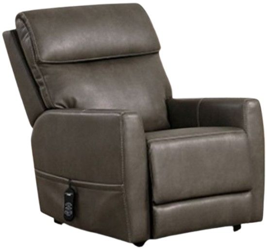 Furniture of America® Barnabas Gray Power Lift Recliner-0