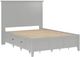 Modus Furniture Grace Elephant Gray Twin Platform Storage Bed-2